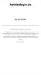 Mobile Screenshot of hethitologie.de