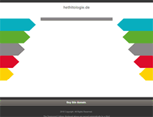 Tablet Screenshot of hethitologie.de